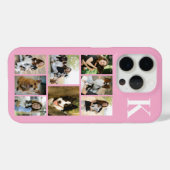 Coques Case-Mate iPhone Moderne Photo Rose 8 Animaux de Compagnie (Verso (horizontal))