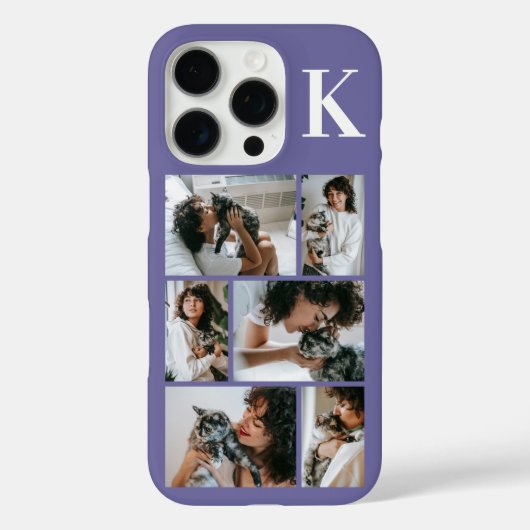 Coques Case-Mate iPhone Moderne Photo Violet 6 Animaux de Compagnie (Verso)