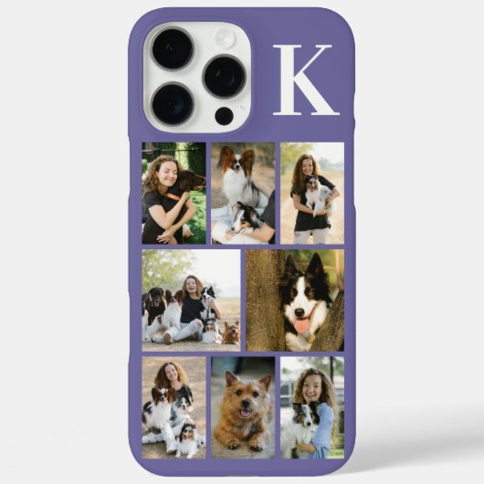 Coques Case-Mate iPhone Moderne Photo Violet 8 Animaux de Compagnie (Verso)