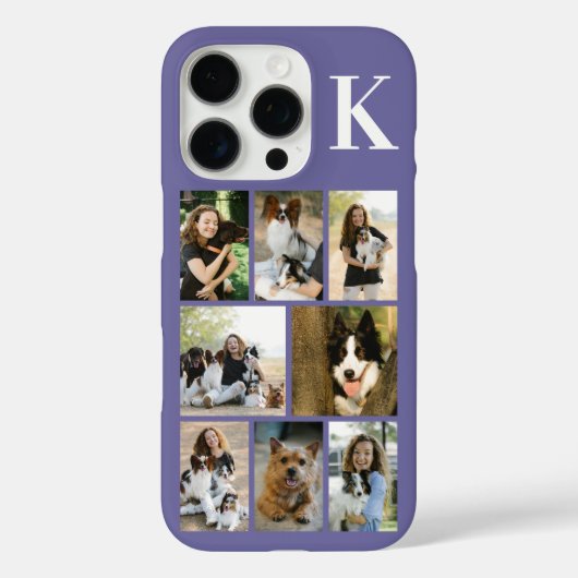 Coques Case-Mate iPhone Moderne Photo Violet 8 Animaux de Compagnie (Verso)