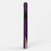 Coques Case-Mate iPhone Moderne Purple Or Agate Crystal Personnaliser (Dos/Droite)