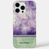 Coques Case-Mate iPhone Moderne Purple Vert Mystique (Verso)
