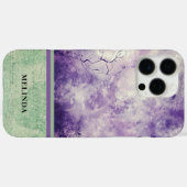 Coques Case-Mate iPhone Moderne Purple Vert Mystique (Verso (horizontal))
