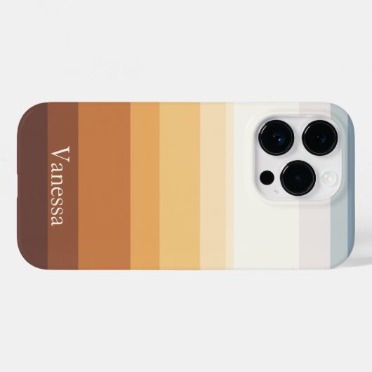 Coques Case-Mate iPhone Moderne rayé (Verso (horizontal))