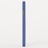 Coques Case-Mate iPhone Moderne Rayure Bleue Violette (Dos/Droite)