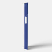 Coques Case-Mate iPhone Moderne Rayure Bleue Violette (Verso / Droite)