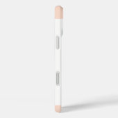 Coques Case-Mate iPhone Moderne Rétro Monogramme Initial Contemporain Cuis (Verso / Droite)