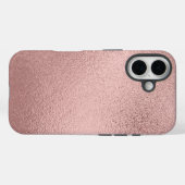 Coques Case-Mate iPhone Moderne Rose Doré Sarcelle (Verso (horizontal))