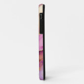 Coques Case-Mate iPhone Moderne Rose Violet et Or- (Dos/Gauche)
