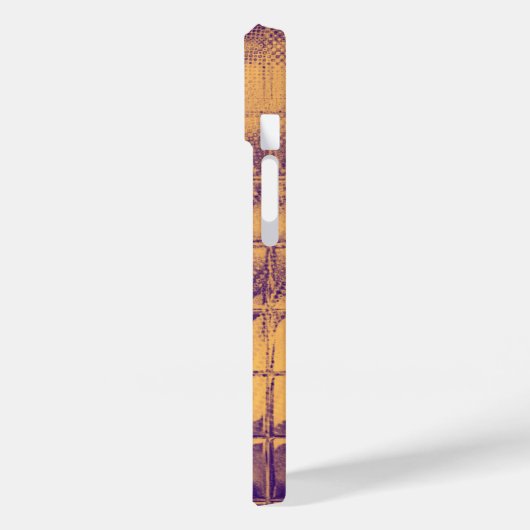 Coques Case-Mate iPhone Moderne Script Fleur Faiseuse Aquarelle violet (Verso / Gauche)