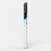Coques Case-Mate iPhone Moderne, simple, cool, abstrait, motif graphique (Dos/Droite)