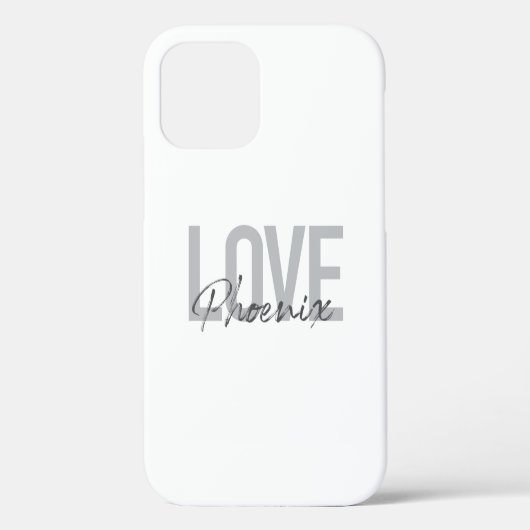 Coques Case-Mate iPhone Moderne, simple, cool, design urbain Aimer Phoenix (Verso)