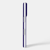 Coques Case-Mate iPhone Moderne Simple Personnalisé Marine Vertical Strite (Verso / Droite)