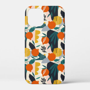 Case-Mate iPhone Case Moderne tendance Preppy Chic Apricot et Feuille