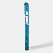 Coques Case-Mate iPhone Moderne Tortue sous-marine Personnalisé (Verso / Gauche)