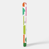 Coques Case-Mate iPhone Moderne Vacances Vert rose géométrique Personnalis (Verso / Gauche)