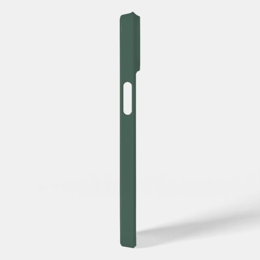 Coques Case-Mate iPhone Moderne vert sauce initial minimal contemporain (Verso / Droite)