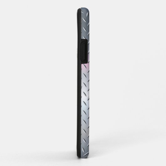 Coques Case-Mate iPhone Modifier l'ajout initial (supprimer) Nom Metal Shi (Dos/Droite)