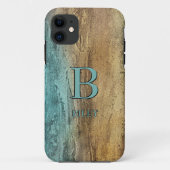 Coques Case-Mate iPhone Modifier le nom d'ajout initial Abstrait Paint Nat (Dos)