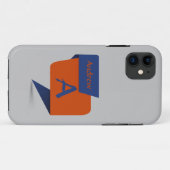 Coques Case-Mate iPhone Modifier le nom initial Ajouter le nom Bannière Ca (Dos (Horizontal))
