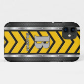 Coques Case-Mate iPhone Modifier le nom initial Ajouter le nom Sécurité Ja (Dos (Horizontal))