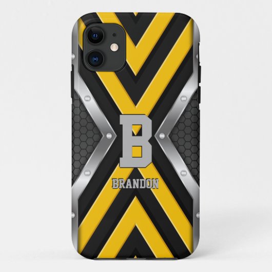 Coques Case-Mate iPhone Modifier le nom initial Ajouter le nom Sécurité Ja (Dos)
