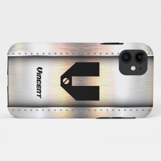 Coques Case-Mate iPhone Modifier le nom initial, ajouter (supprimer), band (Dos (Horizontal))