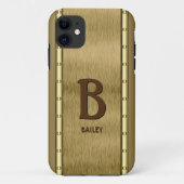 Coques Case-Mate iPhone Modifier le nom initial, ajouter (supprimer), Brow (Dos)