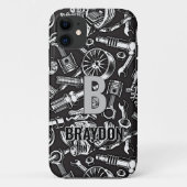 Coques Case-Mate iPhone Modifier le nom initial, ajouter (supprimer) le no (Dos)