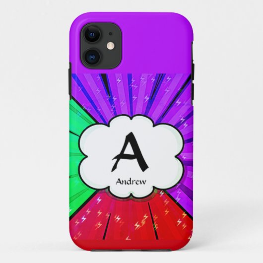 Coques Case-Mate iPhone Modifier le nom initial, ajouter (supprimer), Pop (Dos)