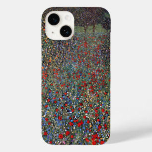 Coque Pour iPhone 14 Mohnfeld, Gustav Klimt