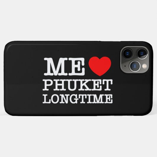COQUES Case-Mate iPhone MOI LOVE PHUKET LONGTEMPS (Dos (Horizontal))
