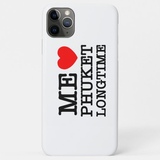 COQUES Case-Mate iPhone MOI LOVE PHUKET LONGTEMPS (Dos)