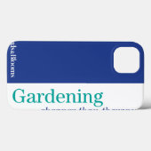 Coques Case-Mate iPhone Moins cher que la thérapie (Verso (horizontal))