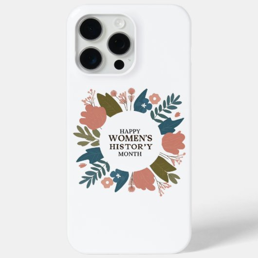 Coques Case-Mate iPhone Mois de l'histoire des femmes (Verso)