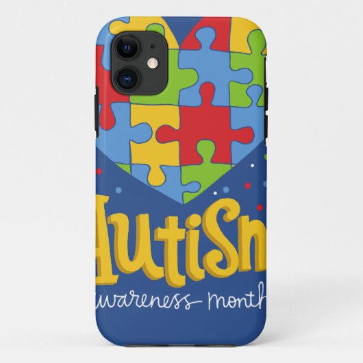 Coques Case-Mate iPhone mois de sensibilisation sur l'autisme (Dos)