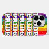 Coques Case-Mate iPhone Mois des fiertés LGBTQ (Verso (horizontal))