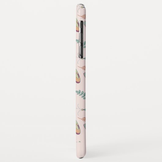 Coques Case-Mate iPhone Mois Motifs naturels (Dos/Gauche)