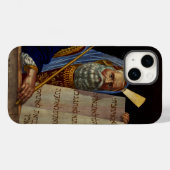 Coques Case-Mate iPhone Moïse et les Tables de la Loi Art (Verso (horizontal))