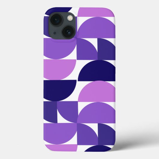 Coques Case-Mate iPhone Moitié et quart de cercles modernes du milieu du s (Verso)