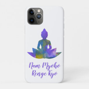 Case-Mate iPhone Case Moitié Pastel spirituel Lotus Yoga Nam Myoho