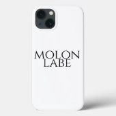 Coques Case-Mate iPhone Molon Labe (Verso)