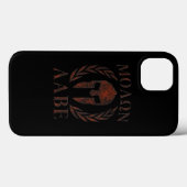 Coques Case-Mate iPhone Molon Labe Guerrier de fer Laurels (Verso (horizontal))