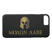 Coques Case-Mate iPhone Molon Labe (venu et obtenez-lui la version de (Dos (Horizontal))