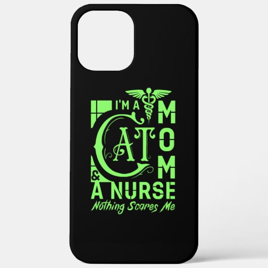 Coques Case-Mate iPhone Mom Cat Nurse (Verso)