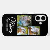 Coques Case-Mate iPhone Mom Established Modern Script Black 3 Photo (Verso (horizontal))