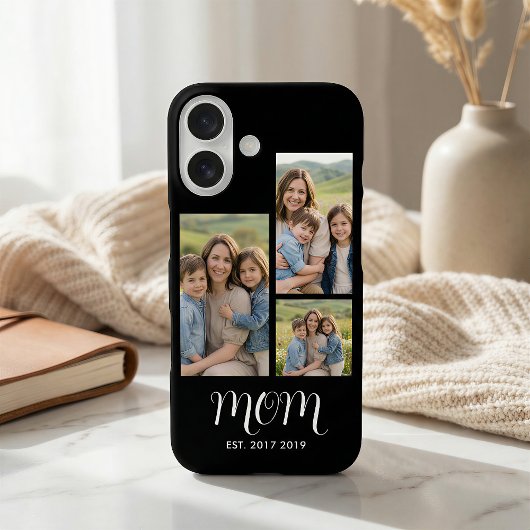 Coques Case-Mate iPhone Mom Established Modern Script Black 3 Photo