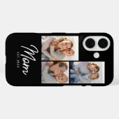 Coques Case-Mate iPhone Mom Established Script Black 3 Photo (Verso (horizontal))