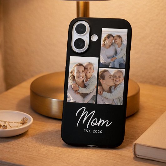 Coques Case-Mate iPhone Mom Established Script Black 3 Photo