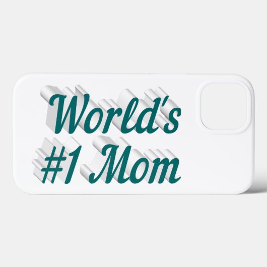 Coques Case-Mate iPhone Mom green text iPhone case (Verso (horizontal))